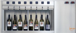 distributeur vin au verre modele standard acier By the glass